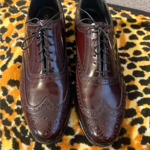 Florsheim Burgundy Brogue Men's Oxfords